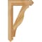 Ekena Millwork Funston Arts & Crafts Rough Sawn Bracket, Western Red Cedar, 4"W x 20"D x 32"H BKT04X20X32FST03RWR - alternate 4